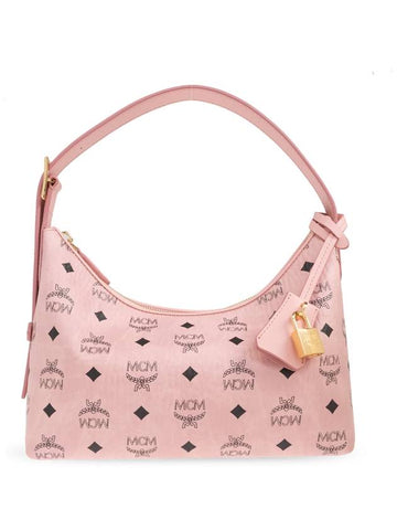 MCM Shoulder Bag Aren Small, Women's, Pink - MCM - BALAAN 1