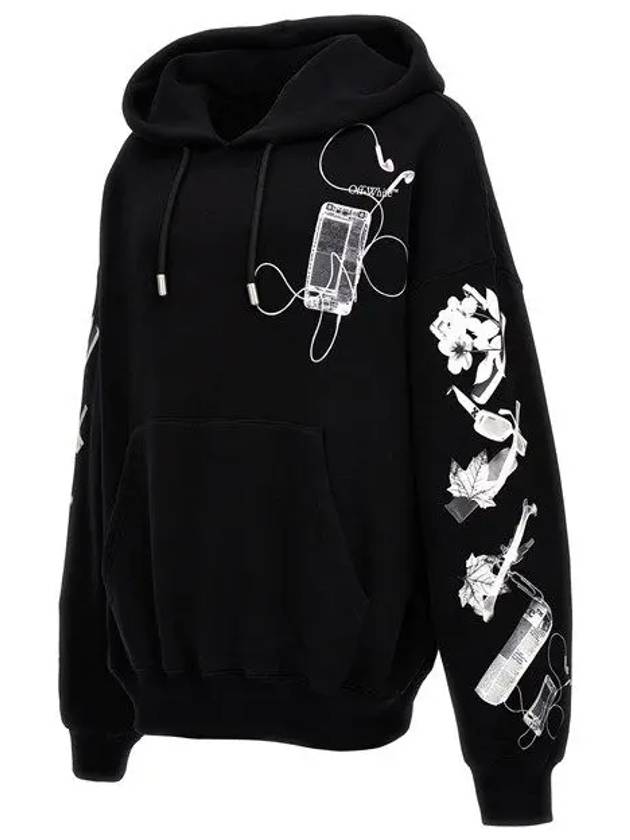 WoW SCANARRHOODIE Hoodie OMBB118S24FLE00210091009 - OFF WHITE - BALAAN 3