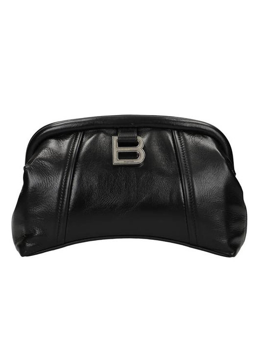 Editor XS Clutch Bag Black - BALENCIAGA - BALAAN.