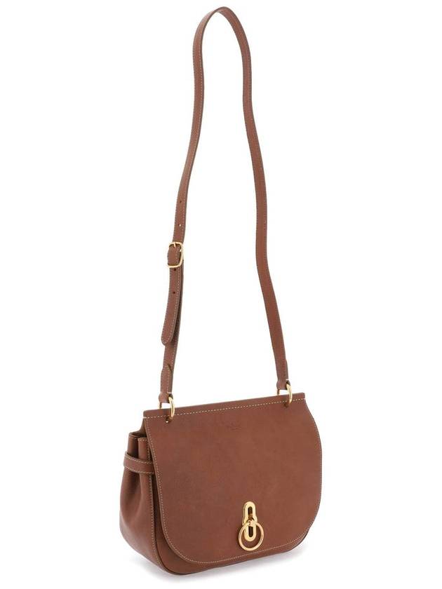 Amberley Leather Cross Bag Brown - MULBERRY - BALAAN 4