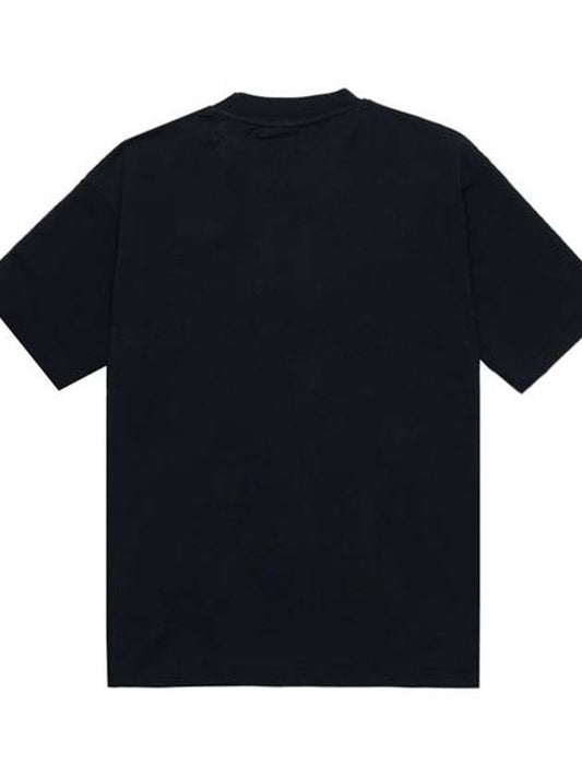 Monsieur DROLE FLEURI short sleeve t shirt TS148 CO001 BL - DROLE DE MONSIEUR - BALAAN 2