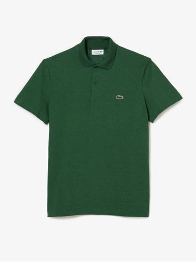 Men's Regular Fit Logo Short Sleeve Polo Shirt Green - LACOSTE - BALAAN 2