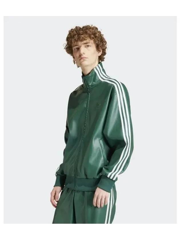 Pow Leather Adicolor 3S Loose Firebird Track Jacket Green - ADIDAS - BALAAN 2