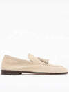 Tassel Suede Loafers Sand - BRUNELLO CUCINELLI - BALAAN 2