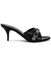 Cagole Sandal Heels Black - BALENCIAGA - BALAAN 1