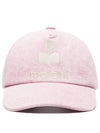 Tyron Logo Ball Cap Pink - ISABEL MARANT - BALAAN 6