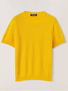 Paraggi Short Sleeve T-Shirt Yellow - LORO PIANA - BALAAN 1