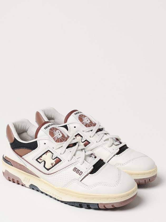 550 Low Top Sneakers White Brown - NEW BALANCE - BALAAN 3