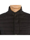 Men's Button Down Jacket Padded Black - HERNO - BALAAN 8
