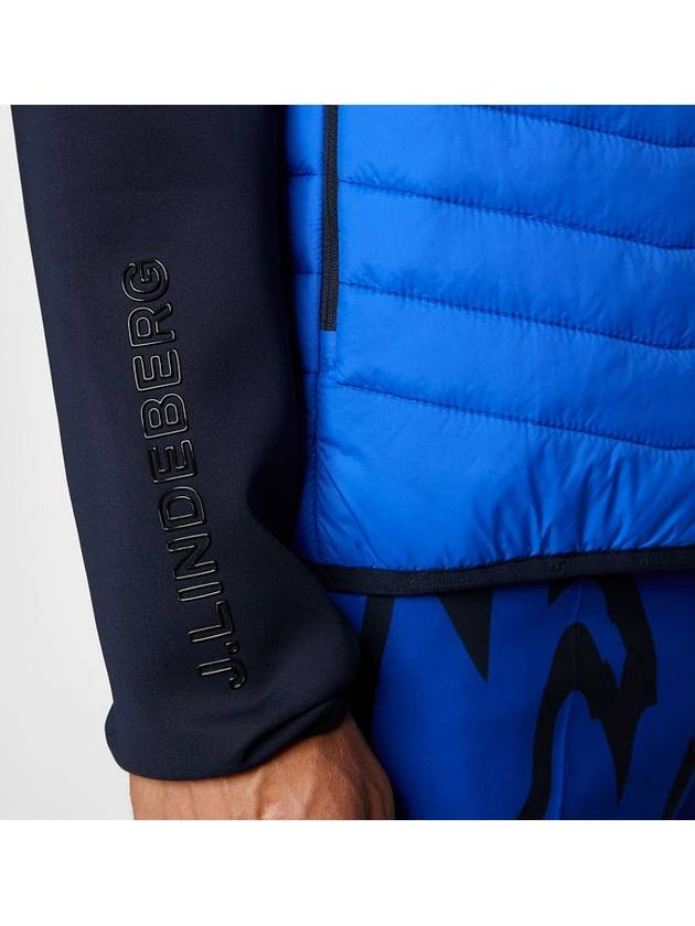 Men's Holden Quilt Hybrid Jacket Club Blue - J.LINDEBERG - BALAAN 3