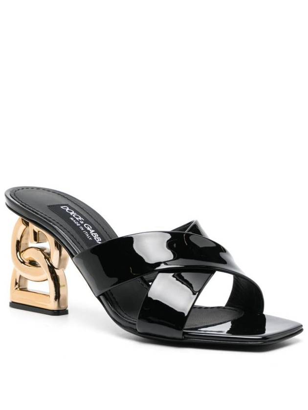 Mule WITH Gold Heel CR1595A147180999 B0270437994 - DOLCE&GABBANA - BALAAN 3