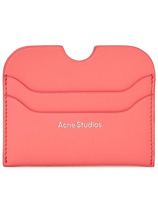 Elmas Large S Card Wallet Pink - ACNE STUDIOS - BALAAN 2