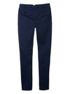 Tapered Chino Cotton Straight Pants Navy - BRUNELLO CUCINELLI - BALAAN 3