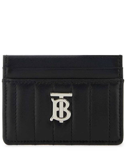 Lola Quilted Card Wallet Black - BURBERRY - BALAAN 2