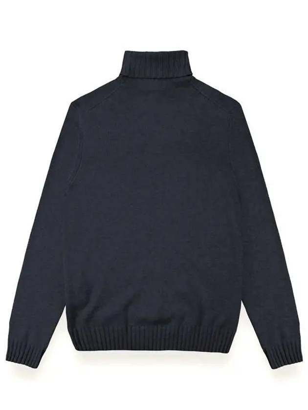 Le Parlogo cashmere blend turtleneck sweater dark gray - COLMAR - BALAAN 2