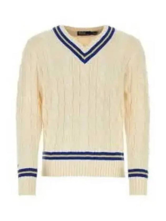 30 points iconic cricket sweater natural - POLO RALPH LAUREN - BALAAN 2