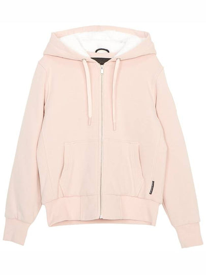 Classic Bunny 2 Zip Up Hoodie White Lining Dusty Rose - MOOSE KNUCKLES - BALAAN 2