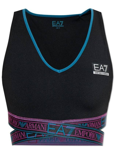 EA7 Emporio Armani Training Top EA7 Emporio Armani, Women's, Black - EMPORIO ARMANI - BALAAN 1