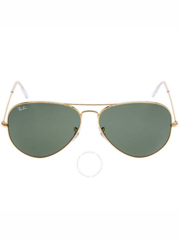 Ray Ban Aviator Classic Green Classic G-15 Unisex Sunglasses RB3025 001 62 - RAY-BAN - BALAAN 1