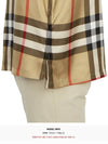 Vintage Check Silk Short Sleeve Shirt Archive Beige - BURBERRY - BALAAN 10