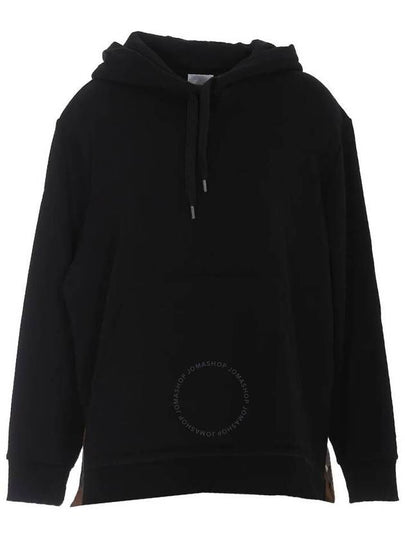 House Check Hoodie Black - BURBERRY - BALAAN 2