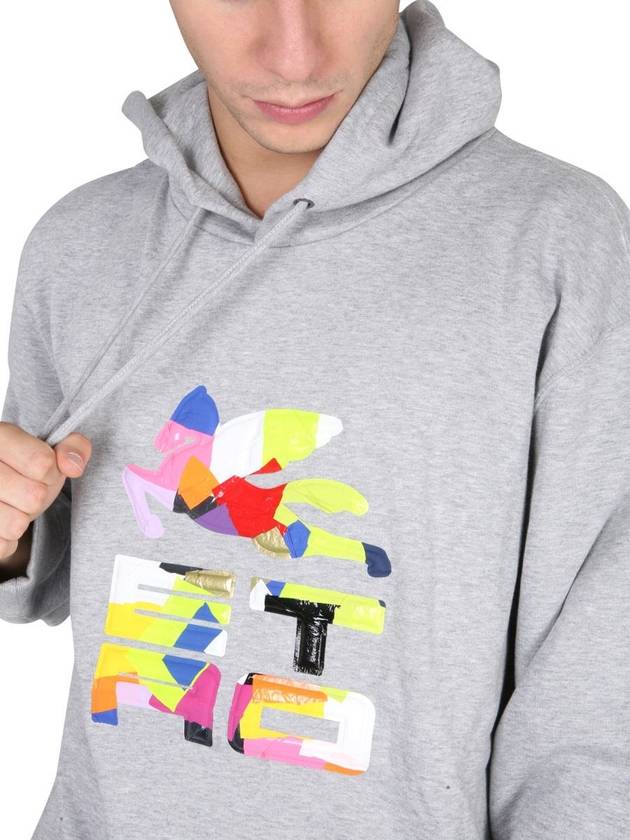 Colorful Logo Hood Gray - ETRO - BALAAN 5