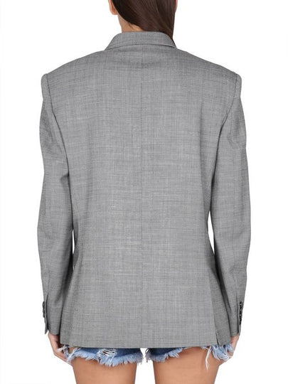 DOUBLE-BREASTED BLAZER - STELLA MCCARTNEY - BALAAN 2