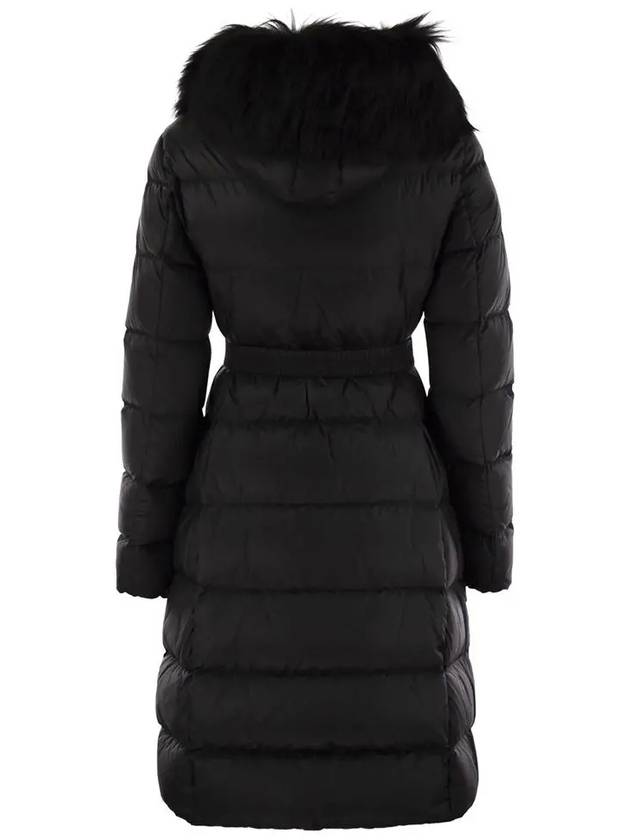 Women's Boedic Long Padding Black - MONCLER - BALAAN 4