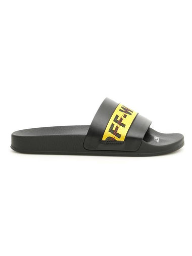 Men's Industrial Slippers Black - OFF WHITE - BALAAN 1