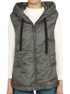 Greengo Zipper Padded Vest Grey - MAX MARA - BALAAN 3