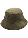 Hidden Pocket Nylon Bucket Hat Dark Green - TEN C - BALAAN 10