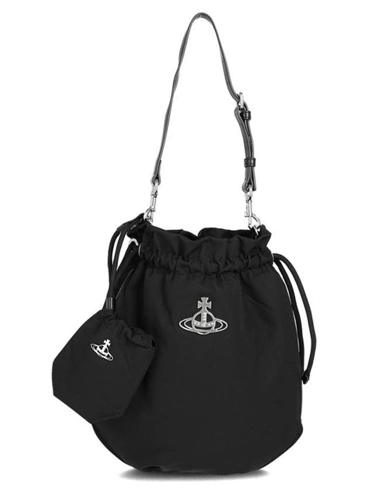 ReNylon Logo 52040058 W001Y N401 Pouch Set Bucket Bag - VIVIENNE WESTWOOD - BALAAN 1