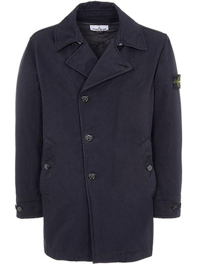 David TC Logo Patch Jacket Navy - STONE ISLAND - BALAAN 2