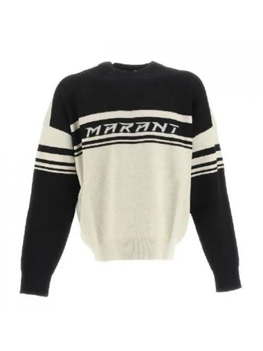 Colby Cotton Wool Knit Top - ISABEL MARANT - BALAAN 1