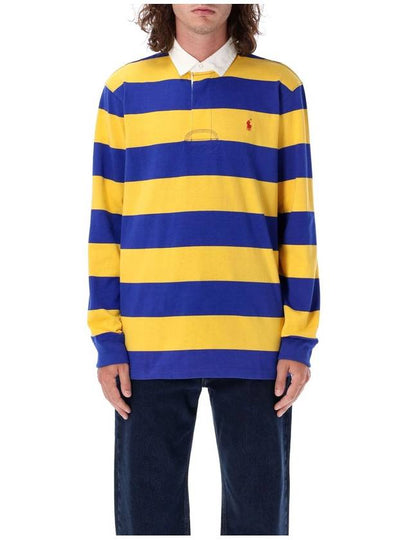 Striped Polo Shirt Yellow Royal - POLO RALPH LAUREN - BALAAN 2