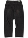 Wide One Tuck Denim Pants Black - DE GRAND MATIN - BALAAN 4