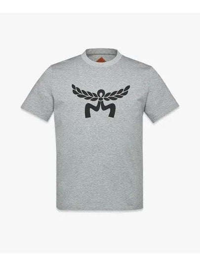 GB MCM GRAY cotton t shirt MHTESMM05 ET - MCM - BALAAN 2