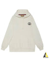 Cotton Jersey Hoodie White - GUCCI - BALAAN 2