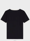 Paris T-Shirt in Cotton Jersey Black White - CELINE - BALAAN 3