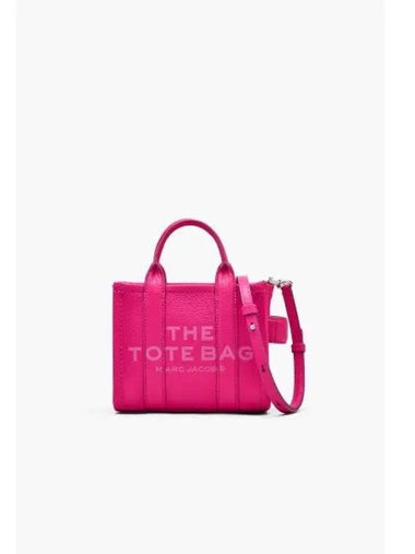 Leather The Mini Tote Hot Pink MBBAA24007PIX - MARC JACOBS - BALAAN 1