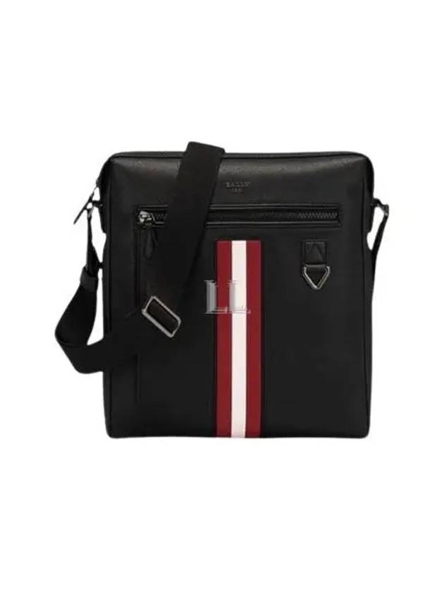 Mackao Logo Messenger Cross Bag Black - BALLY - BALAAN 2