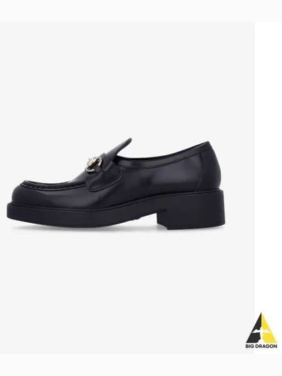 Horsebit Leather Loafer Black - GUCCI - BALAAN 2