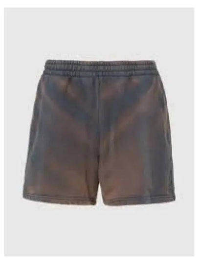 Tie-Dye Pattern Shorts Brown - OFF WHITE - BALAAN 2