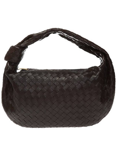 Intrecciato Jody Small Shoulder Bag Dark Brown - BOTTEGA VENETA - BALAAN 2