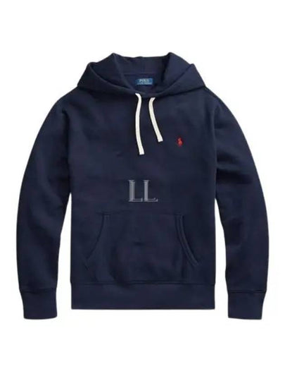 Embroidered Logo Pony Hoodie Navy - POLO RALPH LAUREN - BALAAN 2