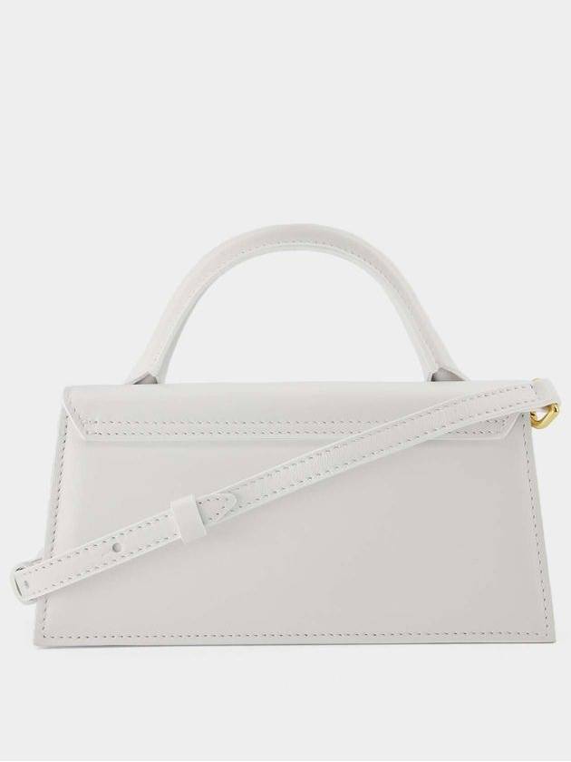 Le Chiquito Leather Tote Bag White - JACQUEMUS - BALAAN 4