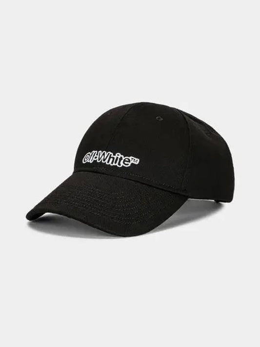 embroidered logo ball cap black - OFF WHITE - BALAAN 2