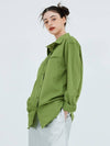 Double lip color shirt yellowish green - KOOKEESEE - BALAAN 5