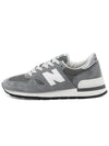 Made in USA 990v1 Low Top Sneakers Grey - NEW BALANCE - BALAAN 3