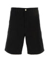 Double Knee Shorts Black - CARHARTT WIP - BALAAN 1